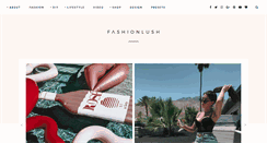 Desktop Screenshot of fashionlush.com
